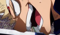 「僕のヒーローアカデミア」PVの場面カット。