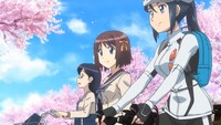 アニメ「南鎌倉高校女子自転車部」場面カット