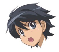 比嘉夏海（CV：藤原夏海）のキャラクタービジュアル。