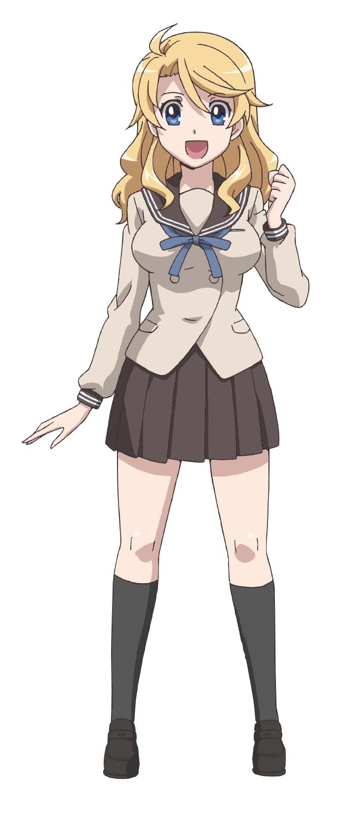 サンディ・マクドゥガル（CV：竹内恵美子）竹内恵美子のキャラクタービジュアル。