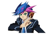 「遊☆戯☆王VRAINS」の主人公・藤木遊作。
