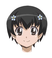 秋月結花（CV：福緒唯）のキャラクタービジュアル。