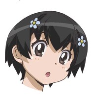 秋月結花（CV：福緒唯）のキャラクタービジュアル。