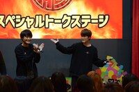 「學蘭歌劇『帝一の國』」トークステージの様子。