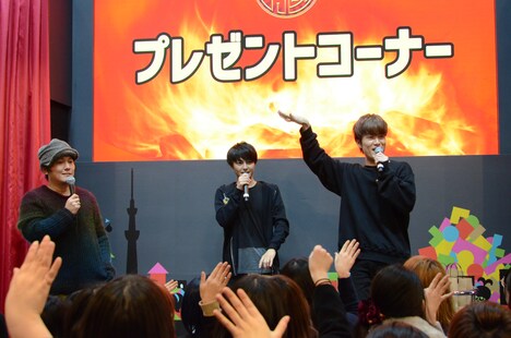 じゃんけん大会では小林が「最初はグー」ならぬ「最初はテイ」という掛け声と動きを提案。