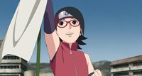 「BORUTO-ボルト- NARUTO NEXT GENERATIONS」に登場するサラダ。(c)岸本斉史 スコット/集英社・テレビ東京・ぴえろ