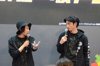 左から須賀健太、木村達成。