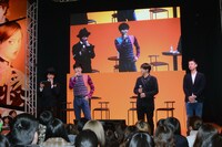 トークイベントの様子。