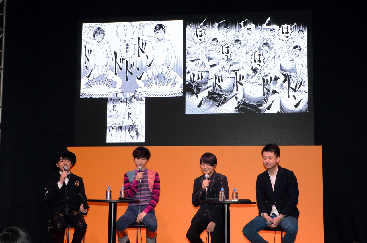 「帝一の國」トークイベントの様子。