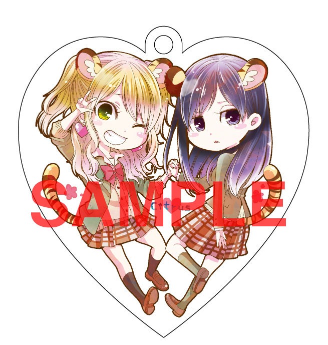 とらのあな：描き下ろしアクリルキーホルダー（書籍代＋570円）