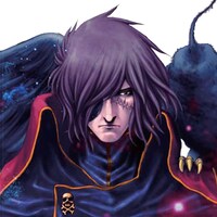 センターカラー「キャプテンハーロック～次元航海～」扉ページより。