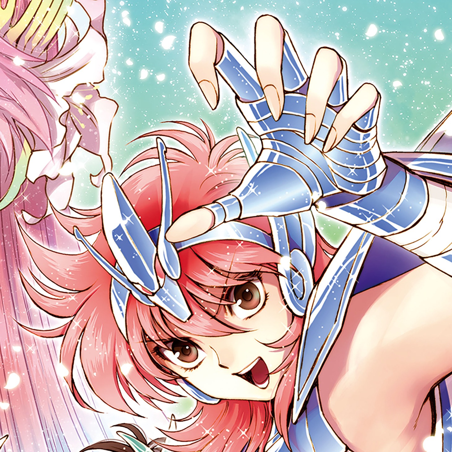 「聖闘士星矢セインティア翔」の扉ページより。