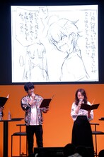 花江夏樹と潘めぐみ。