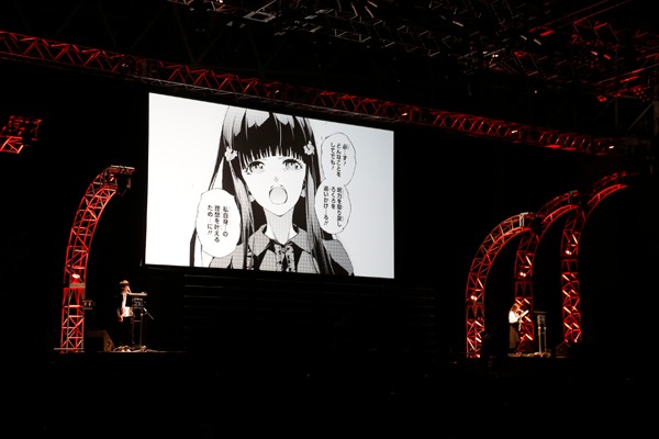 ステージの様子。