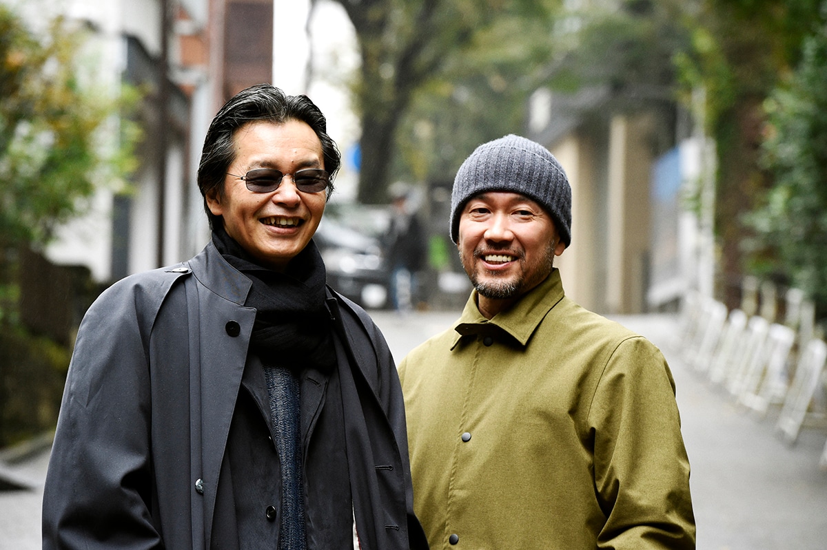 北条司（左）と井上雄彦。