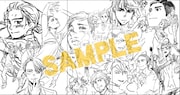 ニュース記事ランキング5位より、全巻収納BOXに使用される久保ミツロウ描き下ろしイラスト。(c)はせつ町民会/ユーリ!!! on ICE 製作委員会