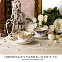 「ベルサイユのばら×ノリタケ オスカル＆アンドレ Wedding Tea Cup & Saucer Set」
