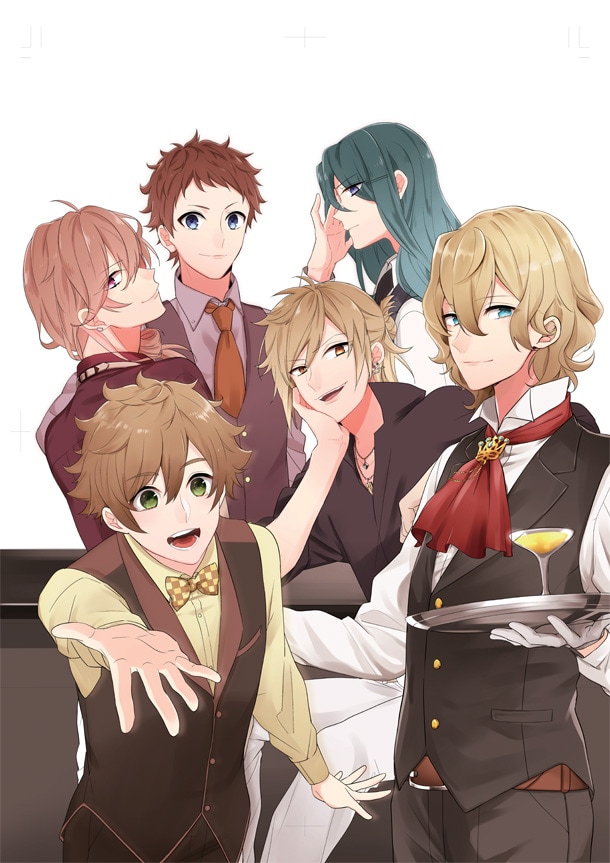 カクテル王子 カクテル擬人化企画のコミカライズがシルフで開幕 コミックナタリー