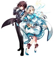 COMTAによるコミカライズ版「異世界魔法は遅れてる！」イラスト。