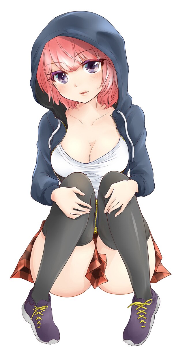 腹ペコのエロい女描く、みこくのほまれ新連載「サキちゃんは今夜もぺこぺこ」