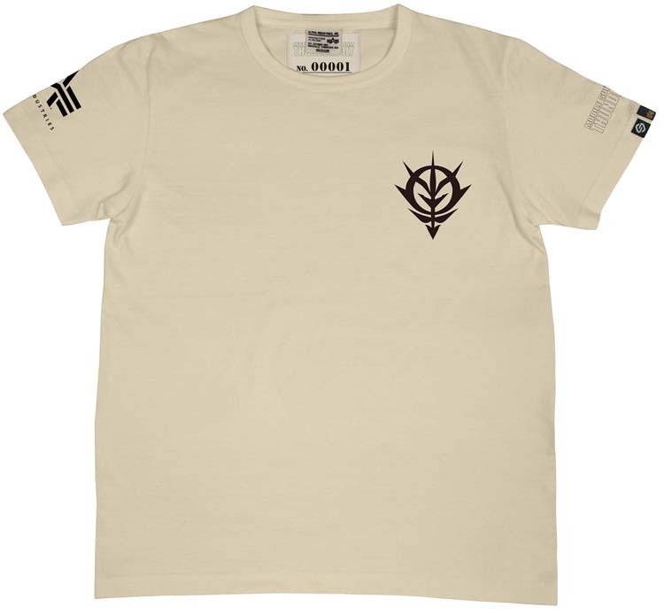 応募者全員サービスとして登場した「機動戦士ガンダム サンダーボルト」の特製Tシャツ。