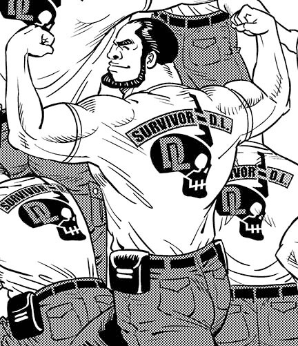 たけだちんげん様専用 ガンダムサンダーボルト ダリル隊特製tシャツ Mサイズ その他 Obec30 Cz