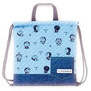 「ドラえもん キルティング手ひも巾着」