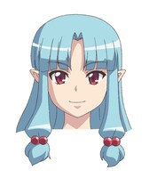 桐葉の設定画。