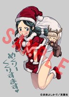 浜田よしかづ描き下ろしのイラスト。