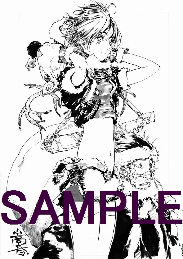 コミック モノクロイラストカード・ペーパー Yahoo!オークション - ZINGNIZE コミック特典 イラストペーパー イラス