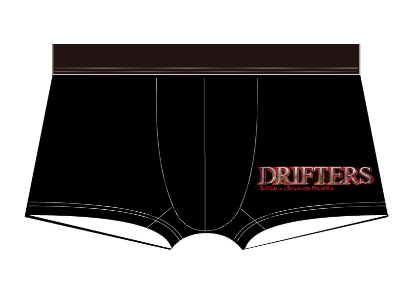 「DRIFTERS メンズボクサーパンツ」フロント部分