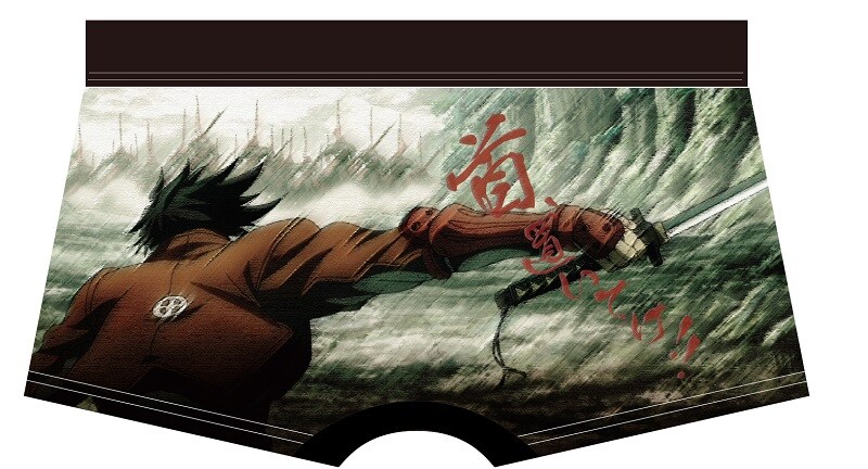 力強さ溢れる「DRIFTERS」ボクサーパンツ登場、「首置いてけ」プリントも