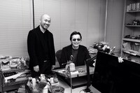 井上雄彦（左）と北条司（右）。