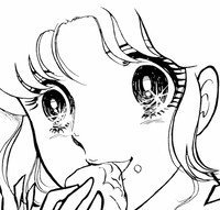 「大人のぬりえ ガラスの仮面」より。 (c)Miuchi Suzue「ガラスの仮面」