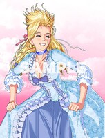 「第3のギデオン」4巻の電子書籍版に付属している「フルカラーデジタル画集」より。