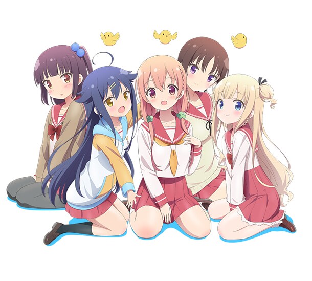 テレビアニメ「ひなこのーと」ティザービジュアル