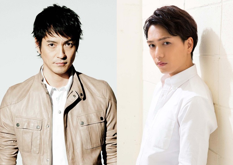 左から沢村一樹、山崎育三郎。