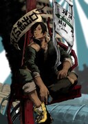 新川権兵衛によるコミカライズ版「横浜駅SF」。