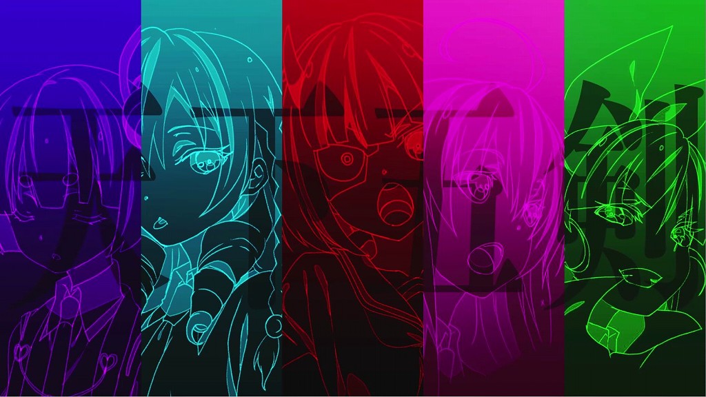 「武装少女マキャヴェリズム」PV第1弾の場面カット。