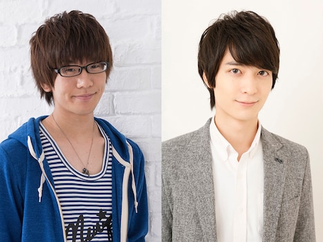 左から、花江夏樹、梅原裕一郎。