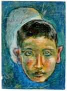 「自画像『思い』」 1936年 (c)水木プロダクション