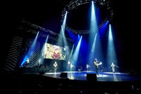 生アフレコの様子。