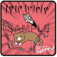 コラボカフェ企画でもらえるコースター。