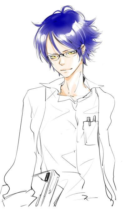 天野明によるイラスト。