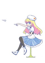 氷川へきる「富士さん」、イラスト、デジタル