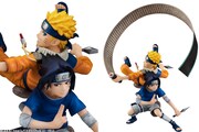 「NARUTO」17巻のカバー絵が立体化、ナルトとサスケが背中合わせるフィギュア