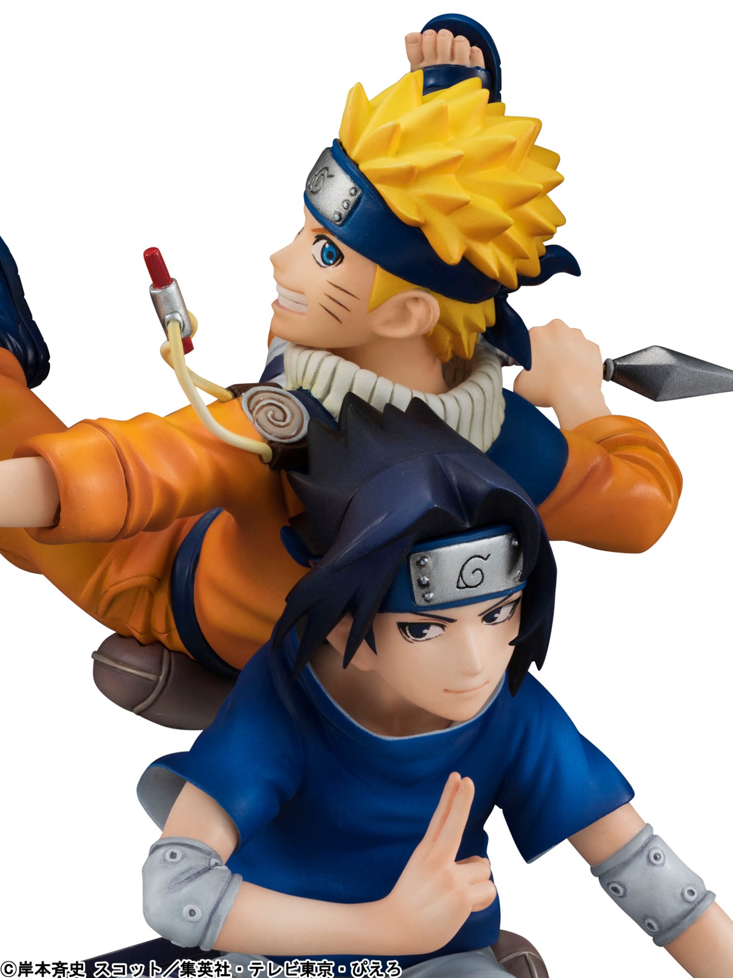 「G.E.M.シリーズ remix NARUTO-ナルト- 疾風伝 うずまきナルト と うちはサスケ」