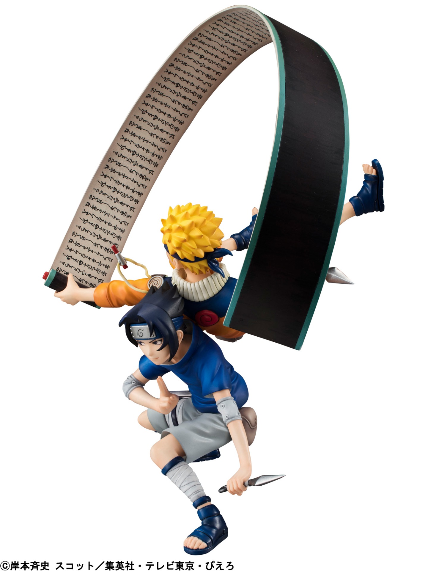 「G.E.M.シリーズ remix NARUTO-ナルト- 疾風伝 うずまきナルト と うちはサスケ」