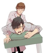 渦井「ほぐされ紳士、揉井さん」カット (c)渦井／小学館