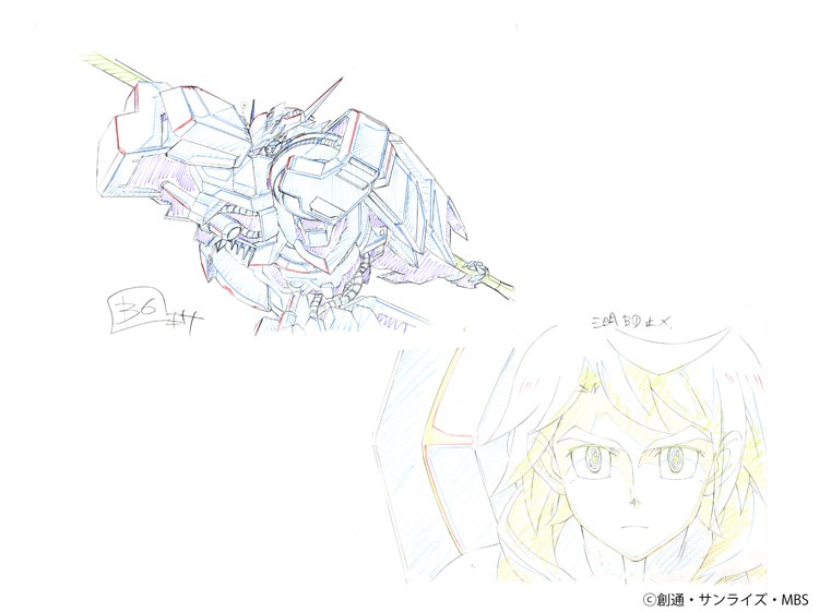 「GUNPLA×鉄血のオルフェンズ展」では、第2期までの複製原画が一挙展示される。